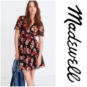 Madewell Tulip-Sleeve Mini Dress